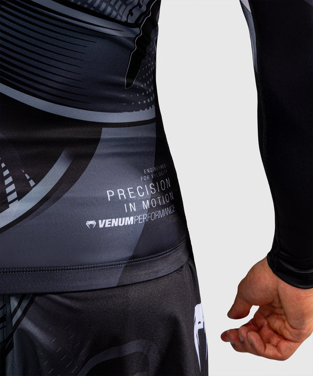 Venum Crimson Viper 2.0 Rashguard Long Sleeves – Black/Grey