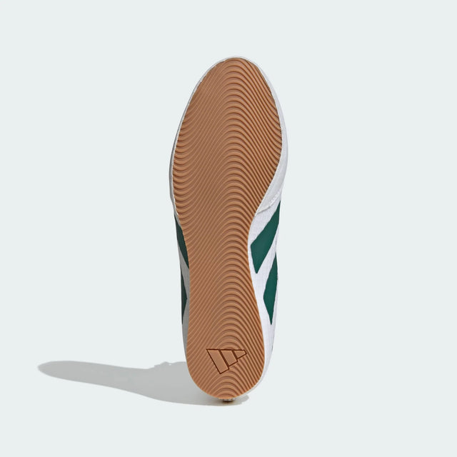 Boxerské boty Adidas Box Hog 4 – Bílé/Zelené