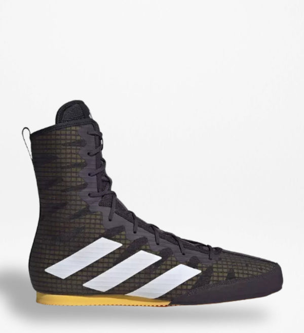 Boxerské boty Adidas Box Hog 4 – Černé/Bílé