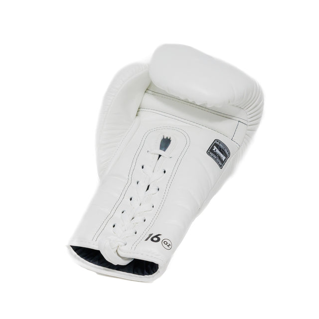 Gants de boxe Twins BGLL3 à lacets – Blanc