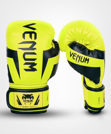 Venum Bokshandschoenen Elite Kinderen - Neon Geel