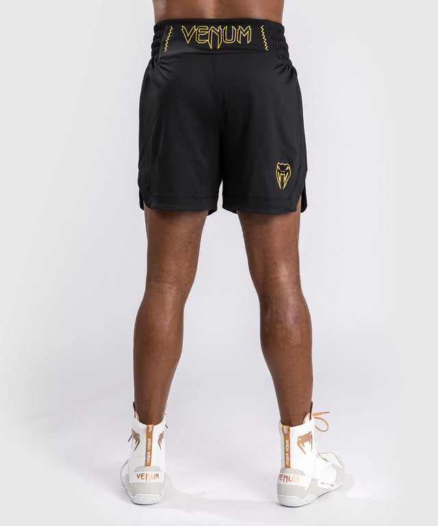 Pantaloncini da boxe Venum Classic – Nero/Oro