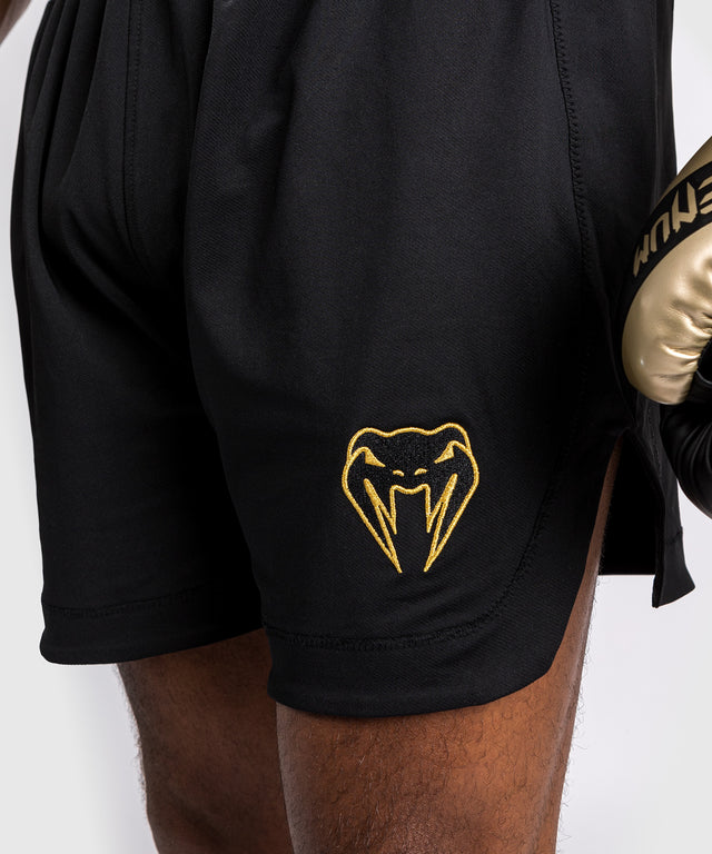 Pantaloncini da boxe Venum Classic – Nero/Oro