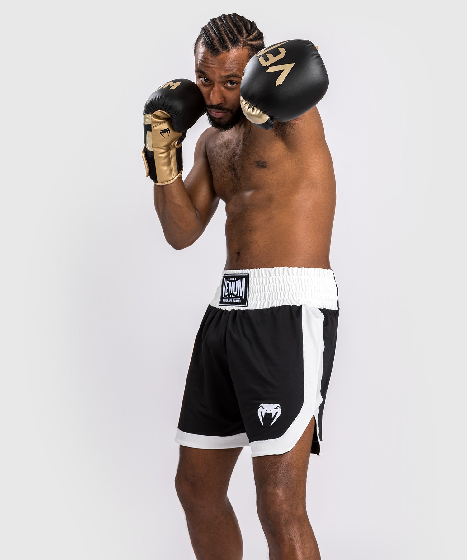 Venum Bokseshorts Classic – Sort/Hvid