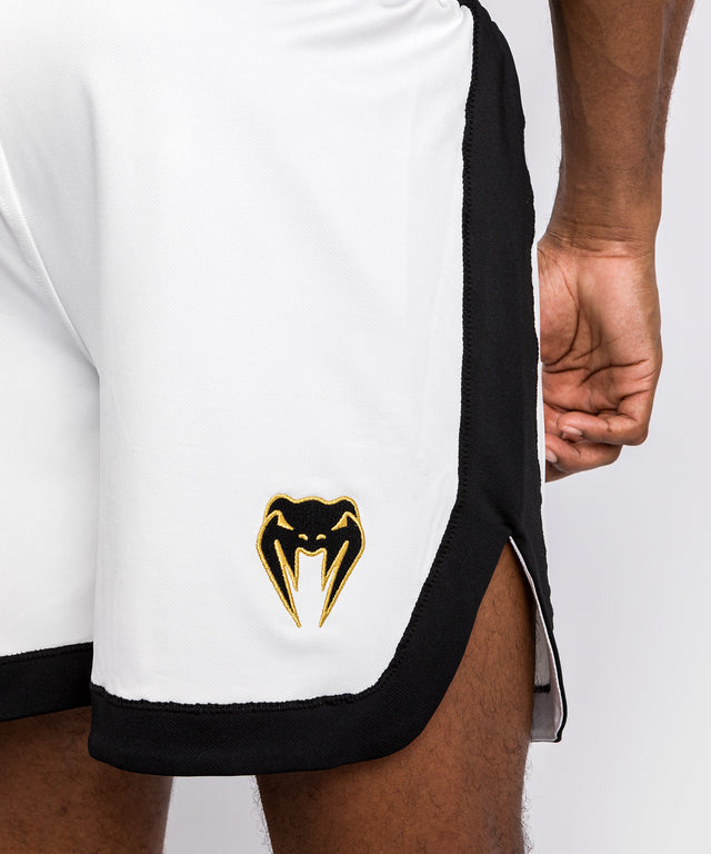 Shorts de boxe Venum Classic – Blanc/Noir