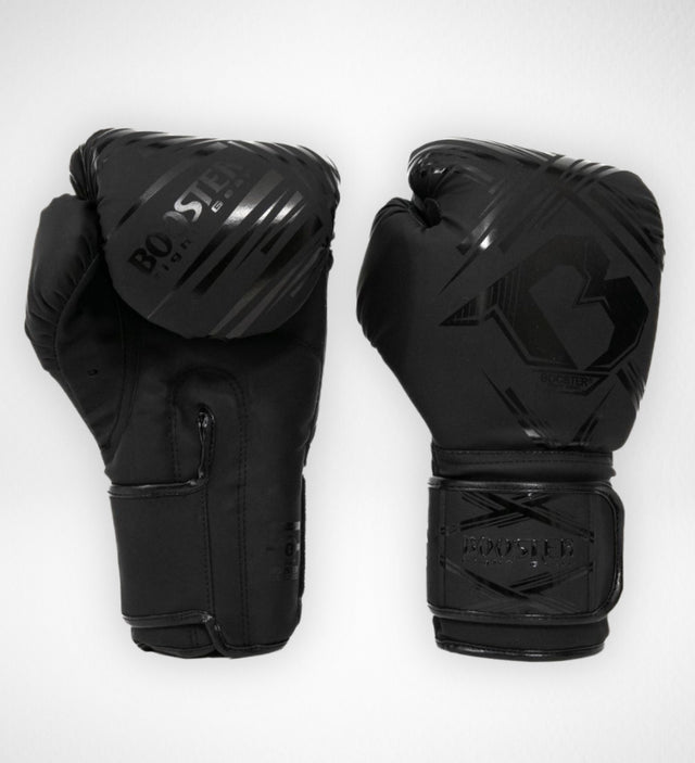 Gants de boxe Booster BFG Alpha – Noir/Noir