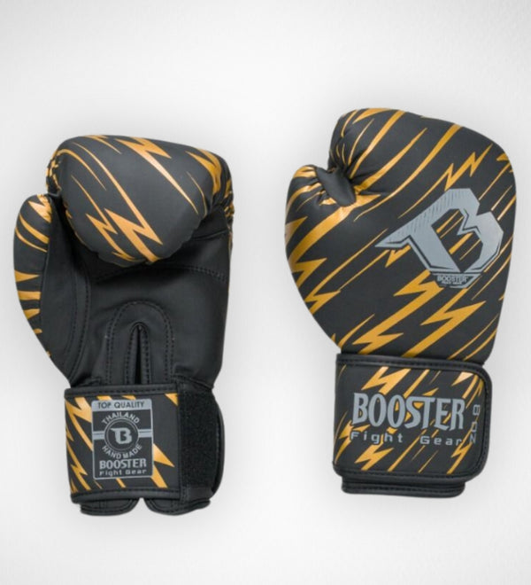 Guantoni da boxe Booster Combat Bambini – Nero/Giallo
