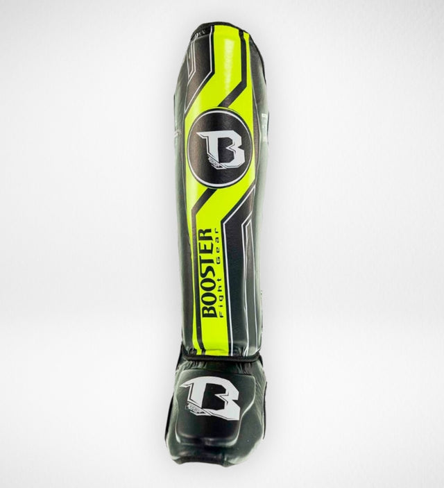 Tibiere Booster Kickboks V9 – Negru/Galben