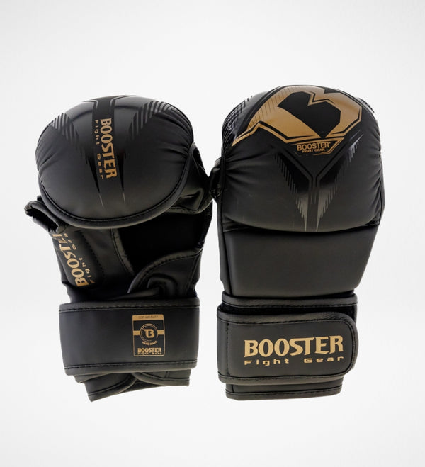 Booster MMA sparringshandsker Bangkok - Sort/Guld