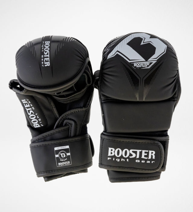 Gants de sparring MMA Booster Bangkok – Noir/Argent