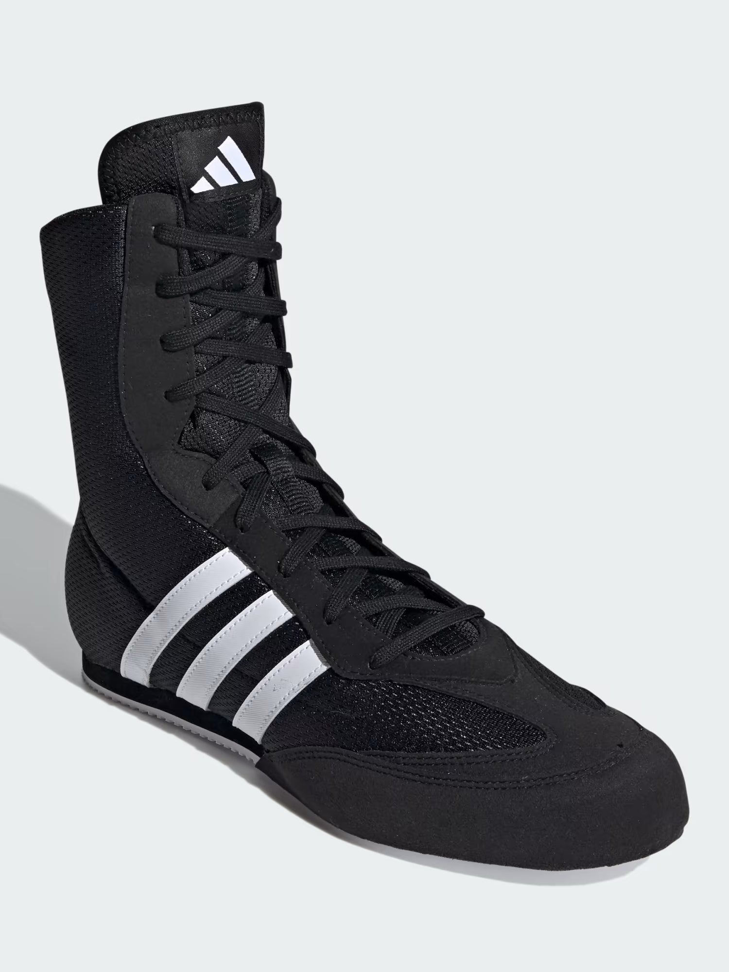 Buty bokserskie Adidas Box Hog 2 – Czarne/Białe