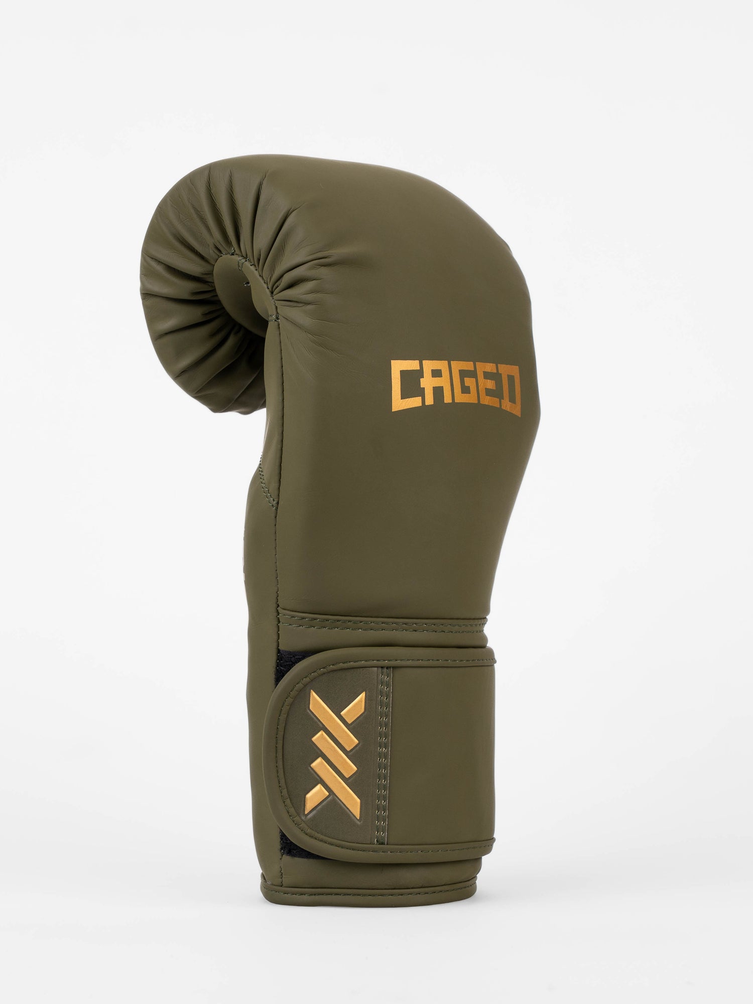 Guantoni da boxe Caged Core – Cachi Verde/Oro