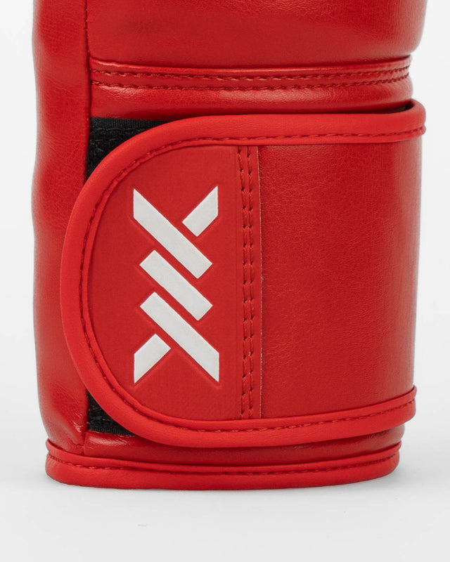Guantes de boxeo Caged Core – Rojo/Blanco