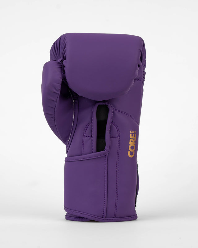 Guantoni da boxe Caged Core – Viola/Oro