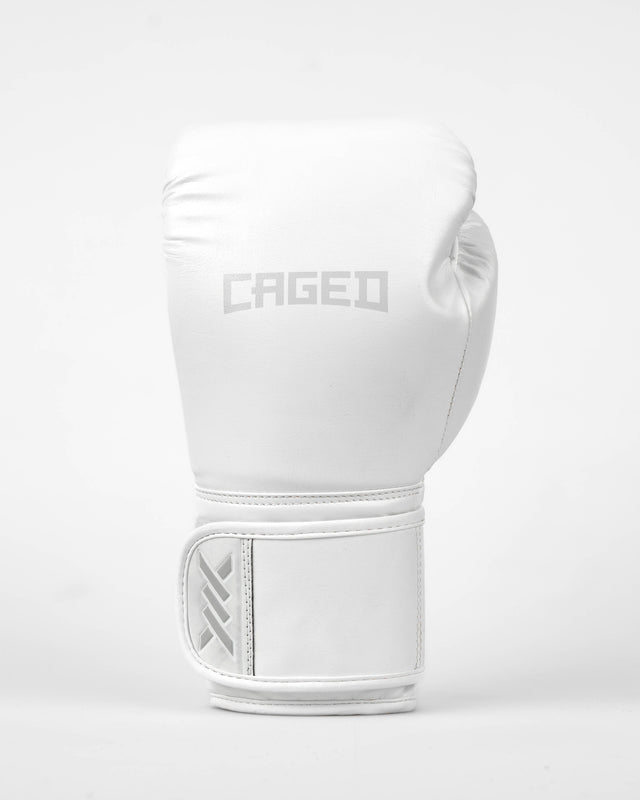 Gants de boxe Caged Core – Blanc/Blanc