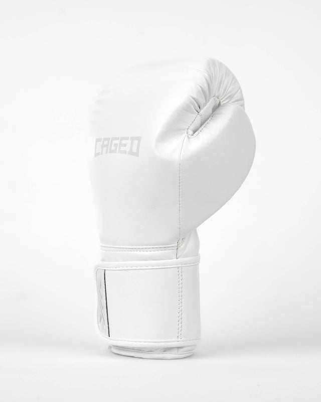 Gants de boxe Caged Core – Blanc/Blanc