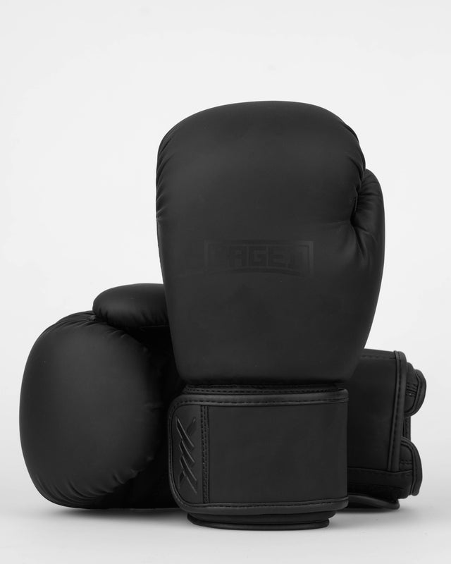 Guantoni da boxe Caged Shadow – Nero opaco
