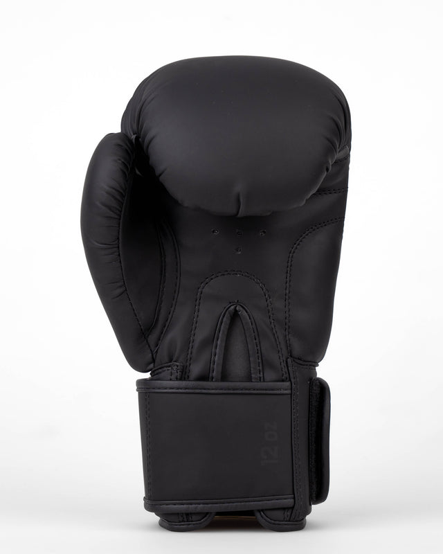 Luvas de boxe Caged Shadow – Preto Mate/Branco