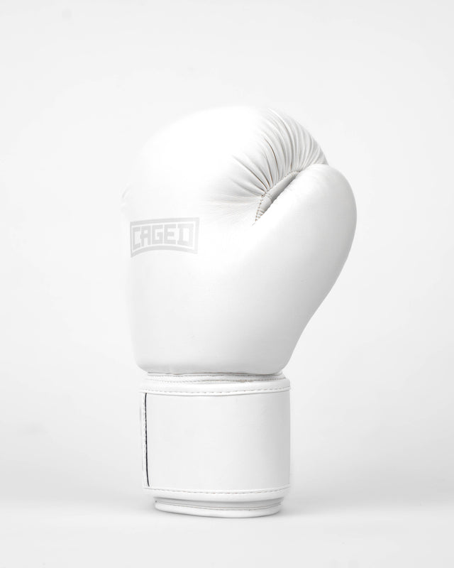 Luvas de boxe Caged Shadow – Branco/Branco