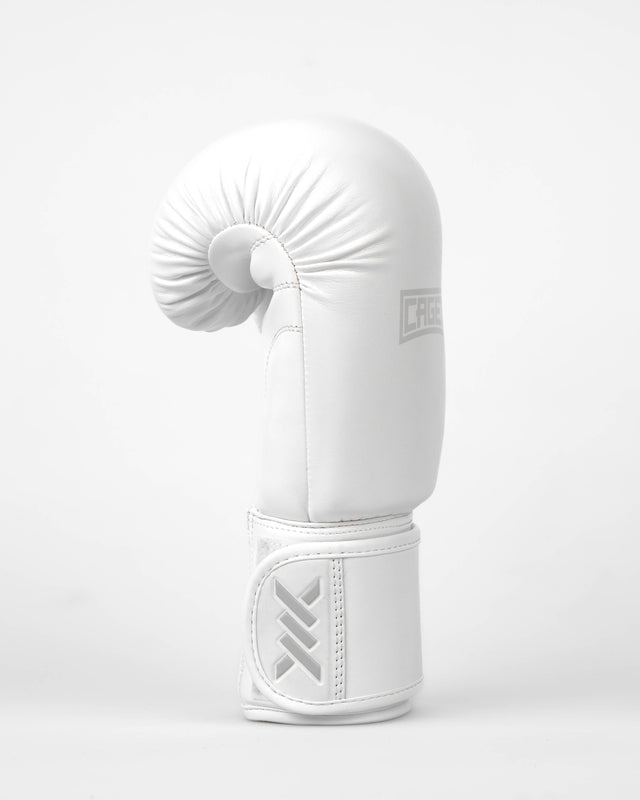 Luvas de boxe Caged Shadow – Branco/Branco