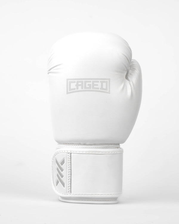 Guantoni da boxe Caged Shadow – Bianco/Bianco