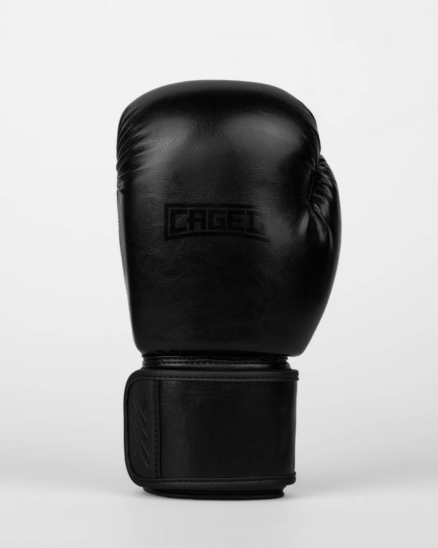 Mănuși de box Caged Shadow – Negru/Negru