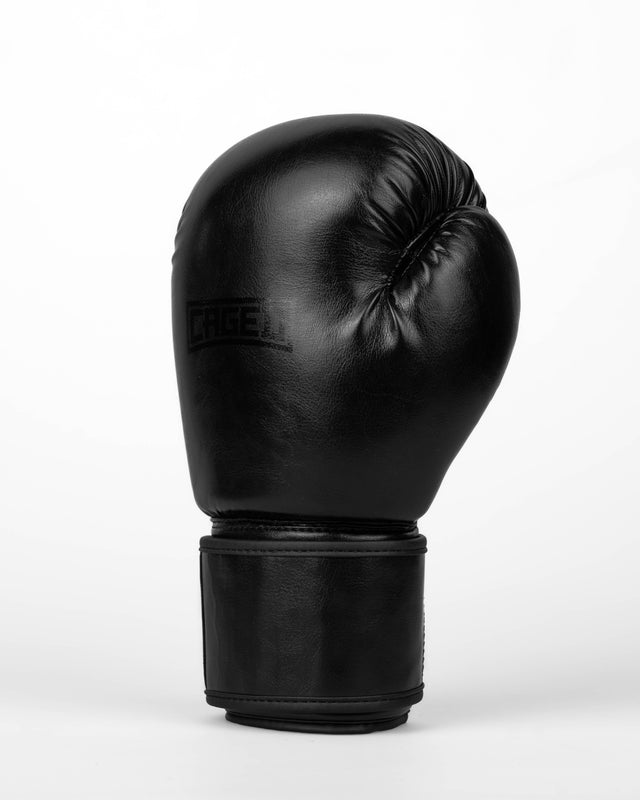 Mănuși de box Caged Shadow – Negru/Negru