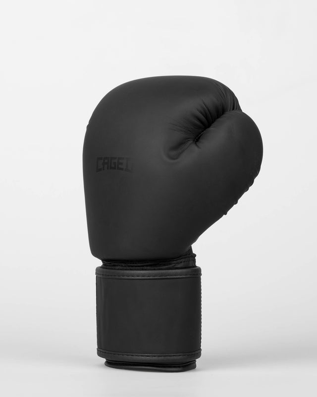Caged Boxhandschuhe Spark Kinder – Matt Schwarz