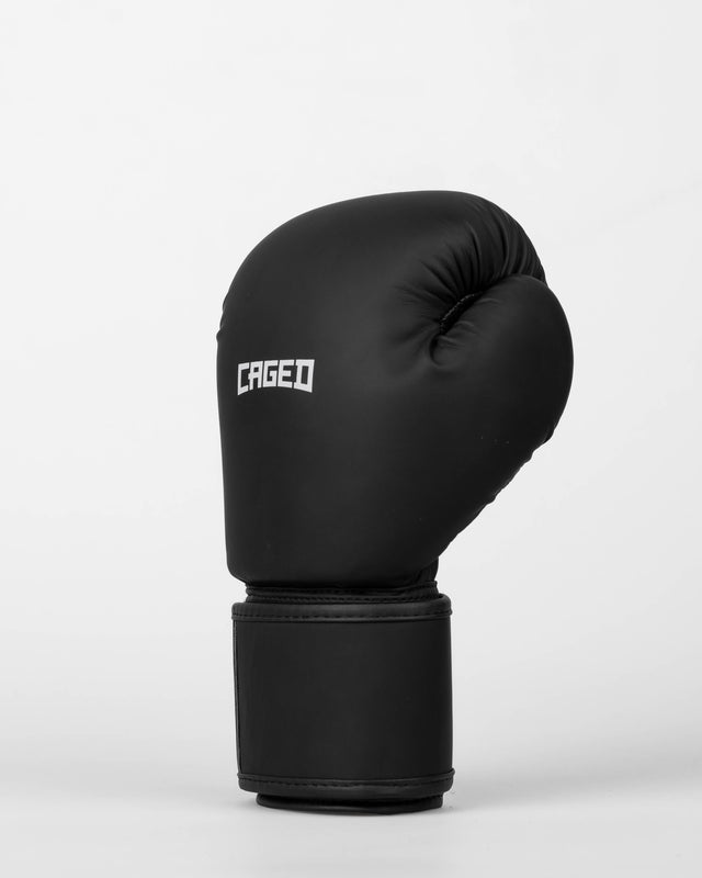 Caged Boksehandsker Spark Børn – Mat sort/hvid