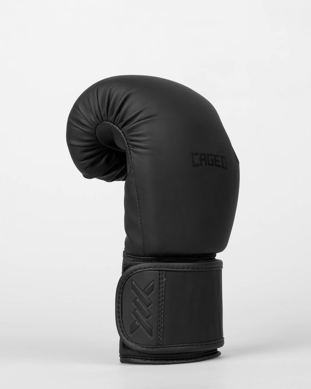 Caged Boxhandschuhe Spark Kinder – Matt Schwarz