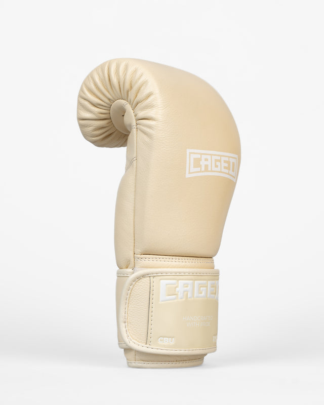 Luvas de boxe Caged 'X' Series – Branco Creme