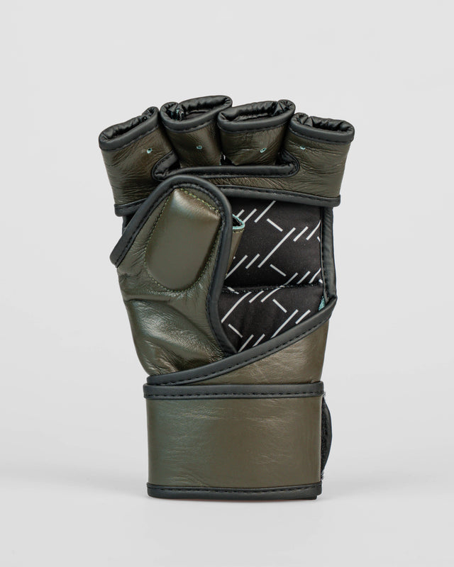 Caged MMA-handsker 'X' Series - Khaki Grøn/Sort