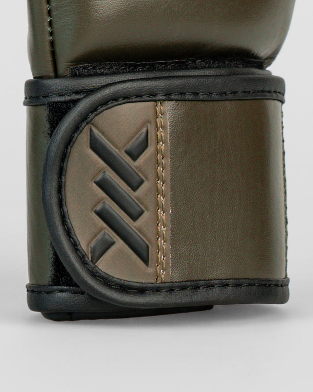 Caged MMA-handsker 'X' Series - Khaki Grøn/Sort