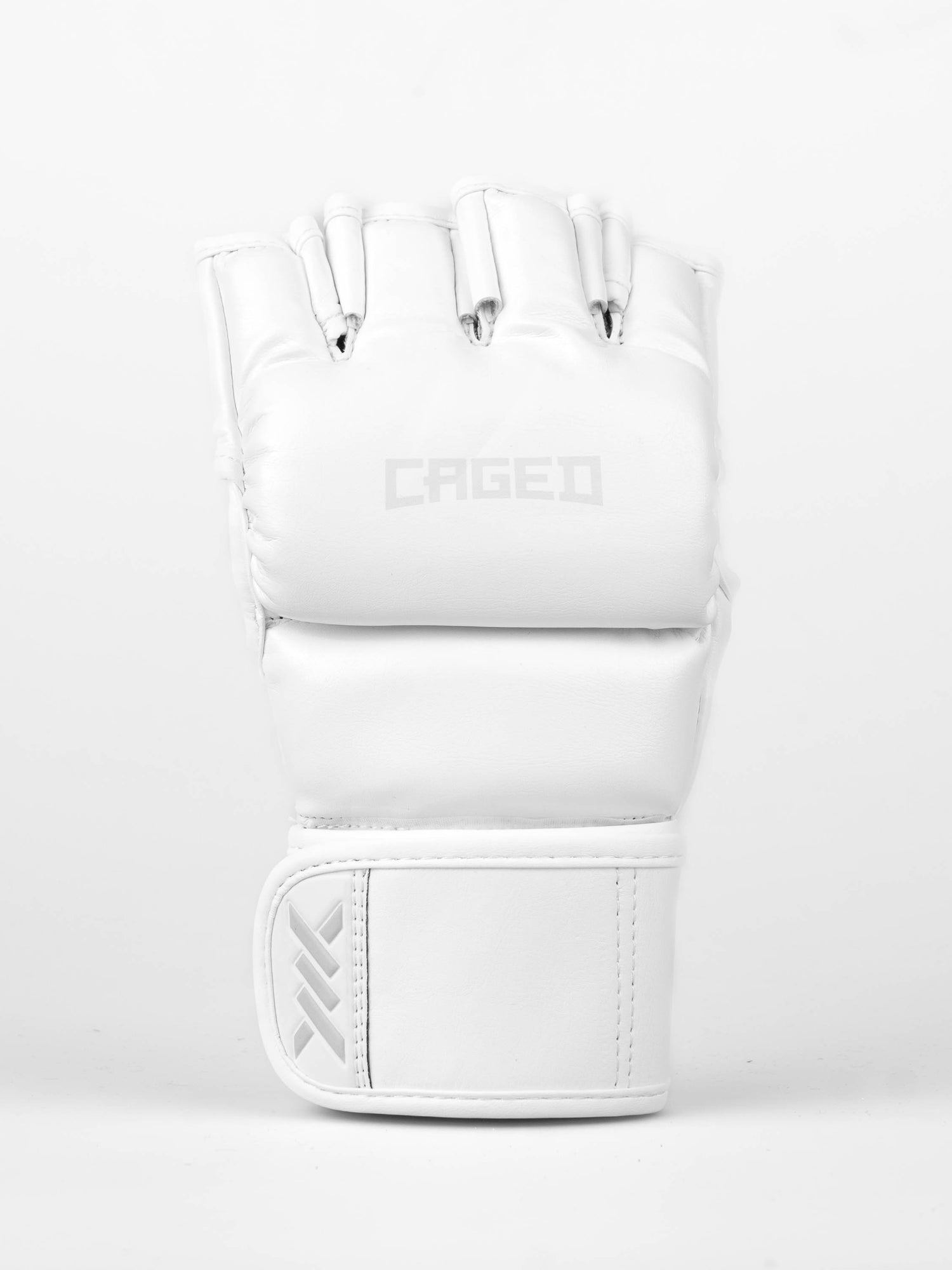 MMA rukavice Caged Shadow – Bílá/Bílá