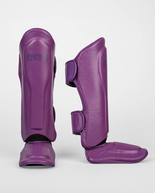 Protège-tibias Caged X Series – Violet