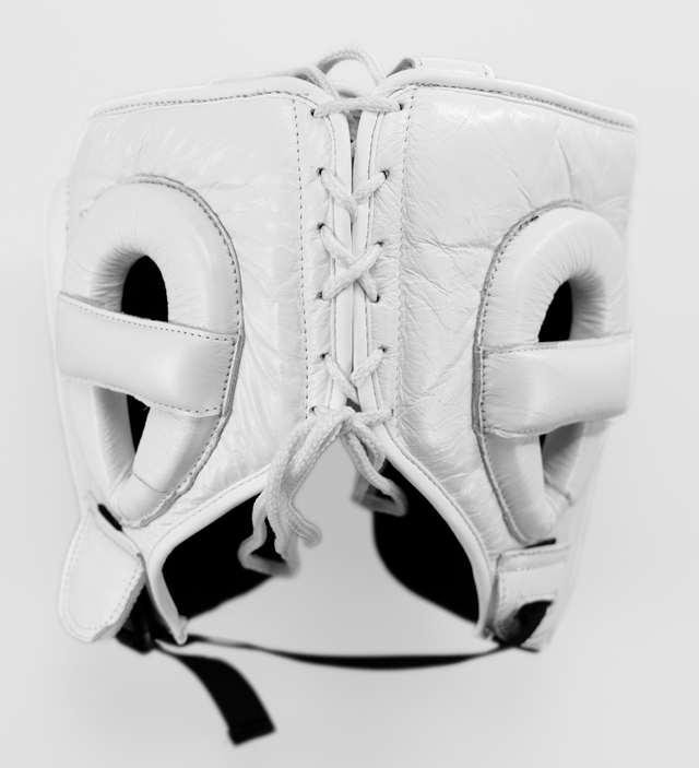 Cască de box Caged 'X' Series – Alb