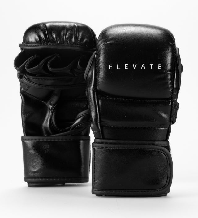 Luvas de sparring MMA Elevate Prime – Preto/Branco