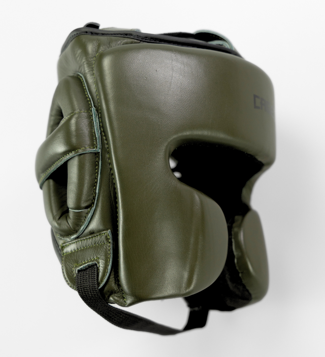 Casque de boxe Caged 'X' Series – Kaki Vert