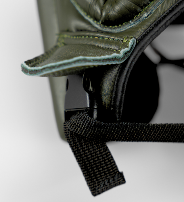 Casque de boxe Caged 'X' Series – Kaki Vert