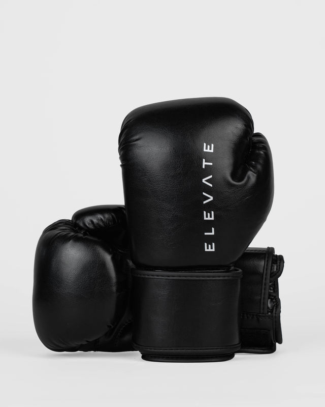 Guantoni da boxe Elevate Prime Bambini – Nero/Bianco