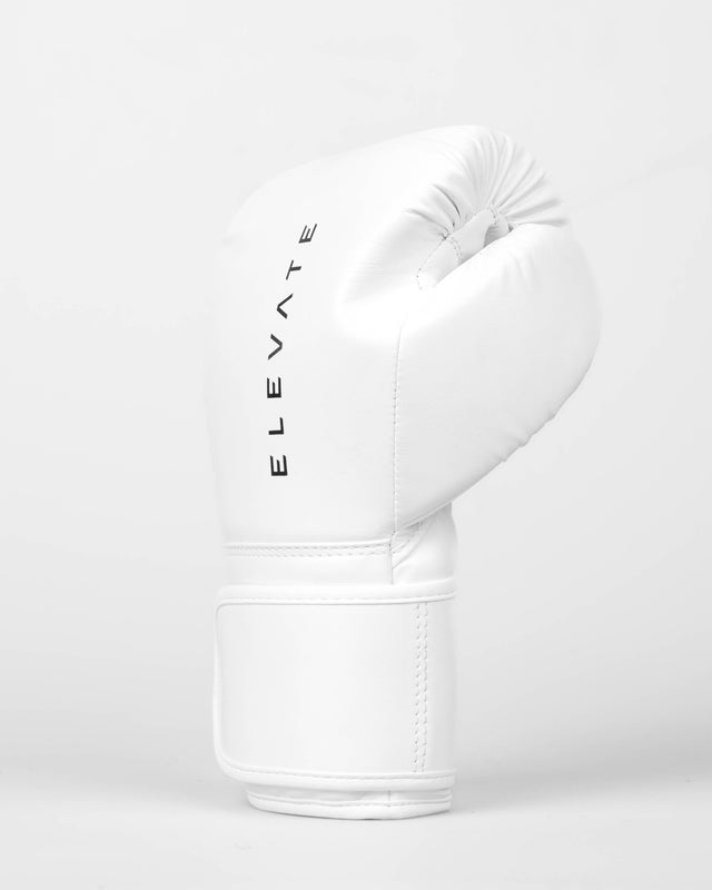 Boxerské rukavice Elevate Prime – Bílé/Černé
