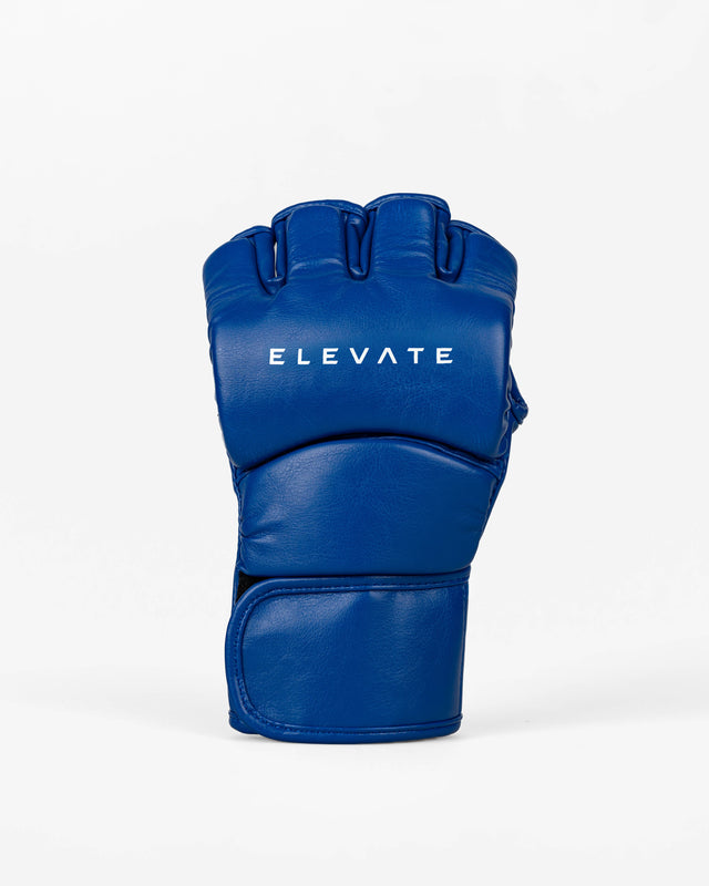 Rękawice MMA Elevate Prime – Niebieskie/Białe