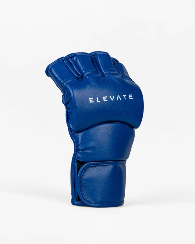 Rękawice MMA Elevate Prime – Niebieskie/Białe