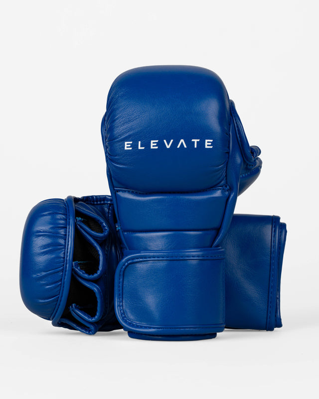 Guantes de sparring MMA Elevate Prime – Azul/Blanco