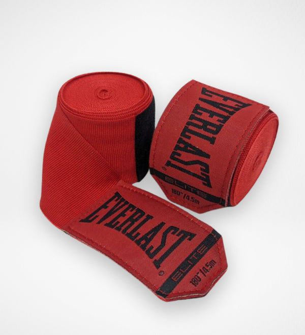 Everlast Boksebandager Elite – Rød