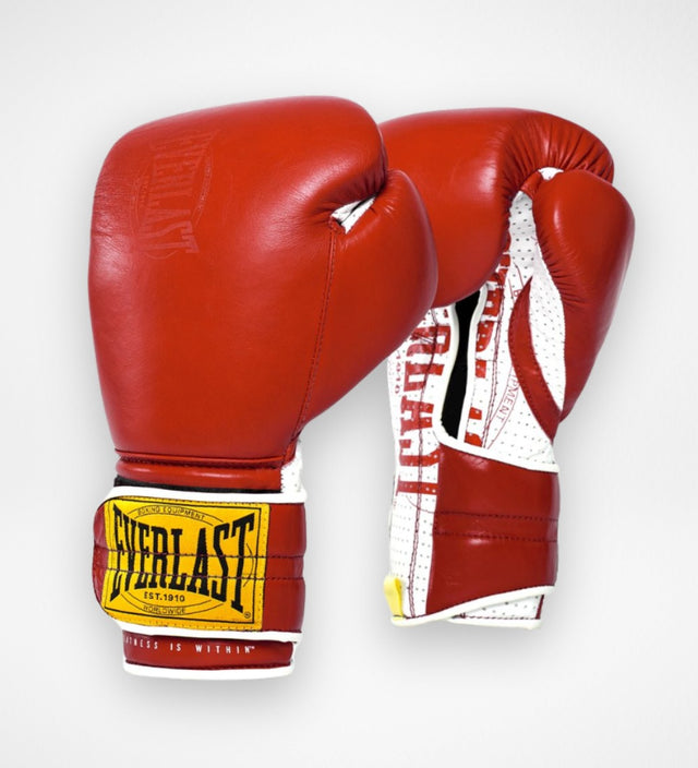 Everlast 1910 Boksehandsker Hook and Loop - Rød