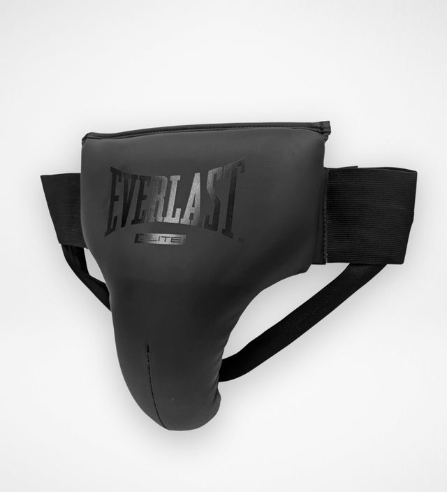 Conchiglia da boxe Everlast Elite – Nero/Nero