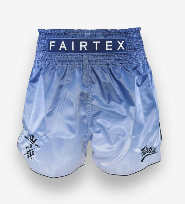 Fairtex Muay Thai shorts FXB Fade – Blå