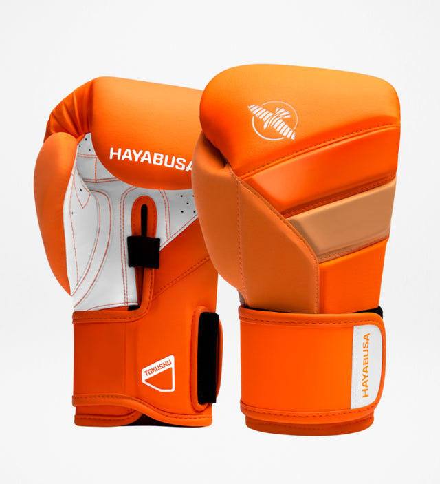 Luvas de boxe Hayabusa T3 Neon – Laranja