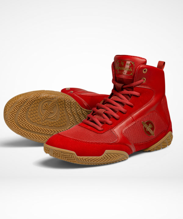 Botas de boxeo Hayabusa Pro – Rojo